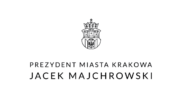 Logo: patronat honorowy prezydenta Krakowa 