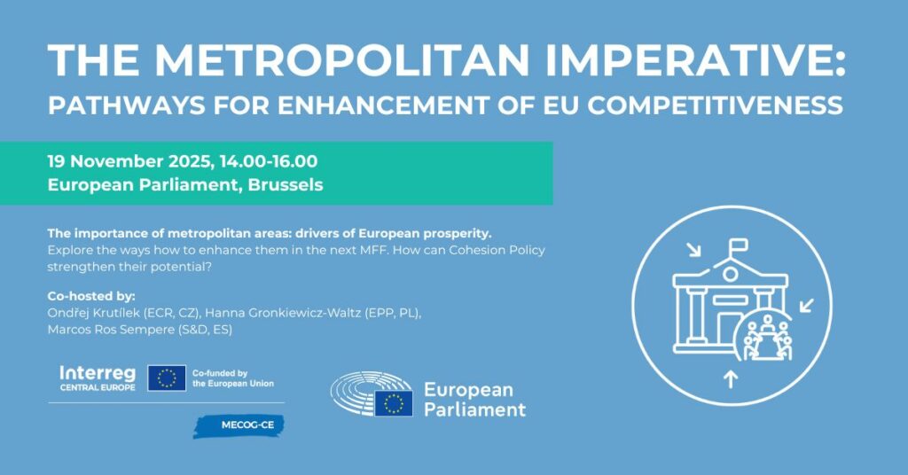 (Polski) Seminarium “The Metropolitan Imperative – Pathways for enhancement of EU competitiveness” (Parlament Europejski w Brukseli)
