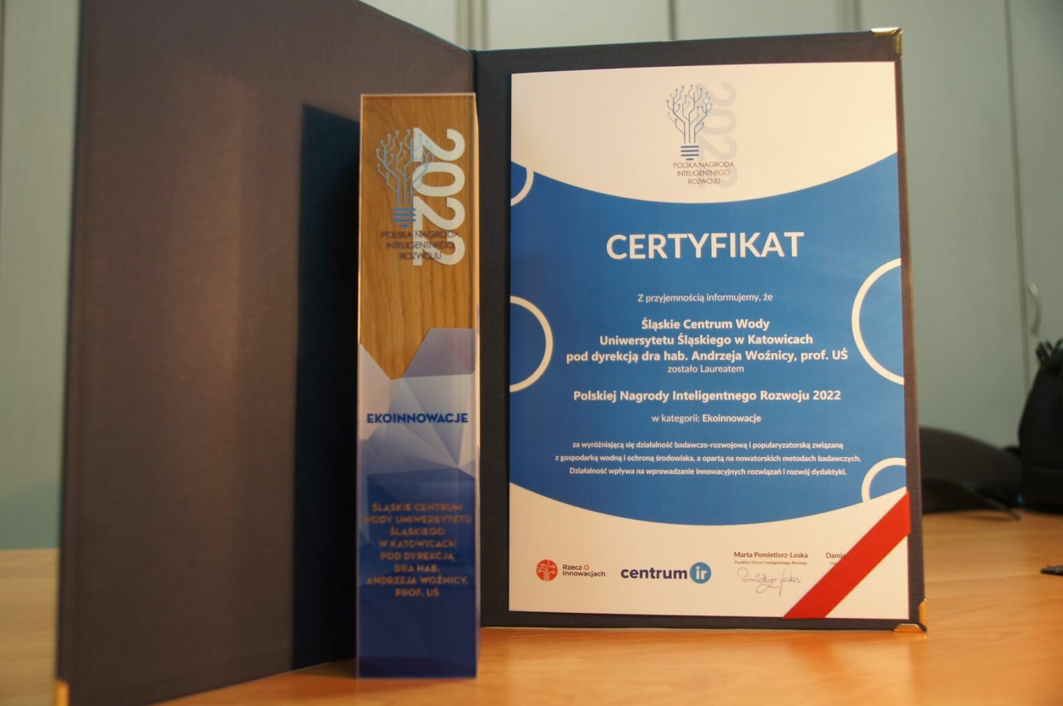 Certyfikat Polskiej Nagrody Inteligentnego Rozwoju