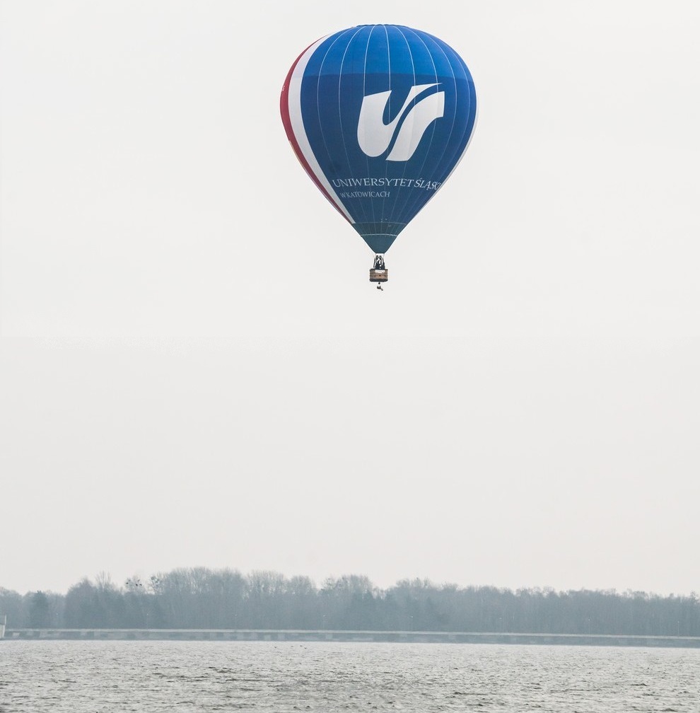Balon nad Zbiornikiem Goczałkowickim 