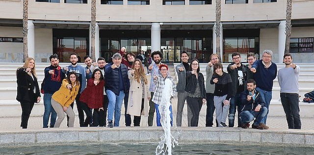 A group of people