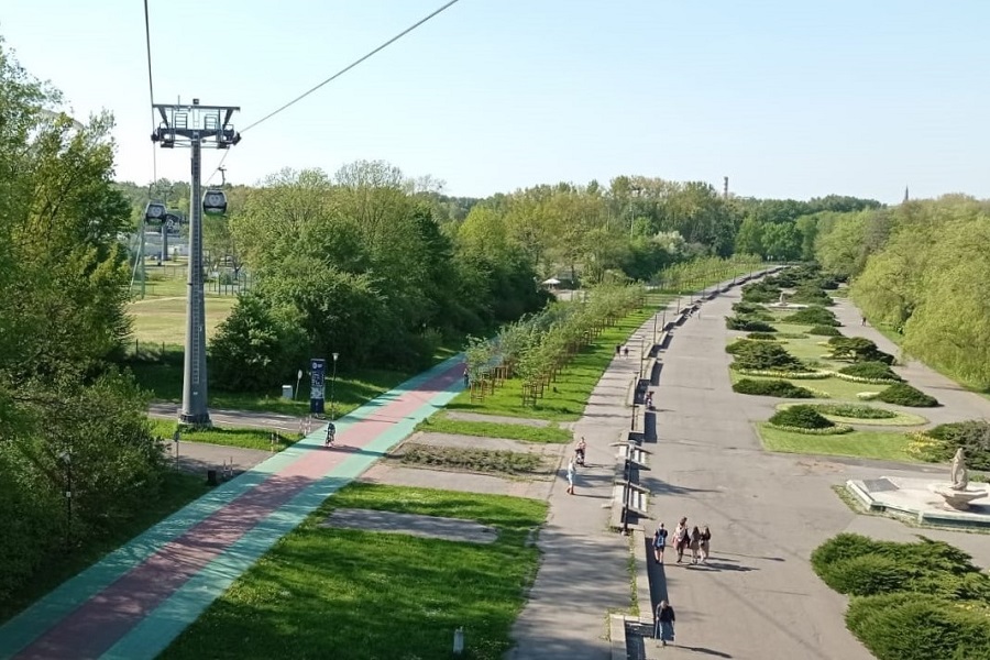 the Silesian Park