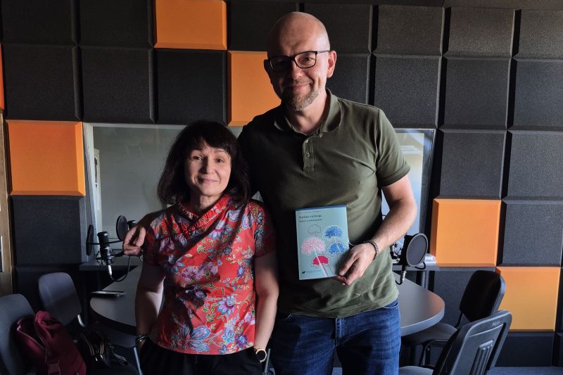 prof. Katarzyna Wyrwas i Tomek Grząślewicz