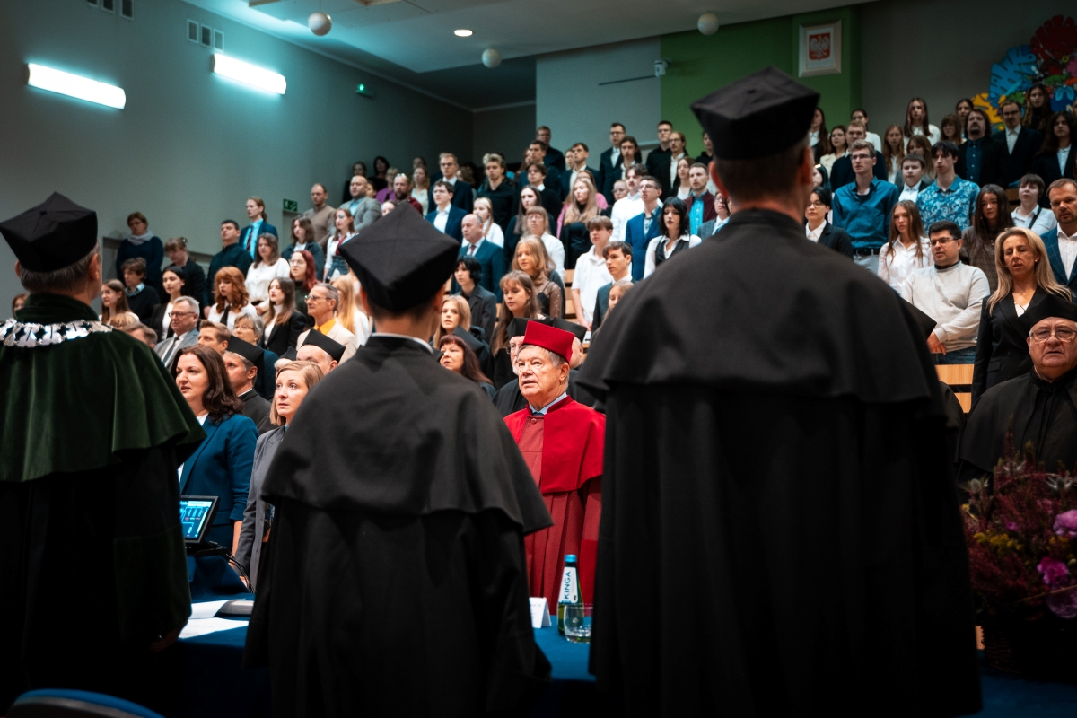 Inauguracja roku akademickiego 2025/2026 na Wydziale Nauk Przyrodniczych | Fot. Marcel Goldmann