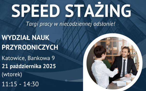 Grafika promująca "speed stażing" na WNP