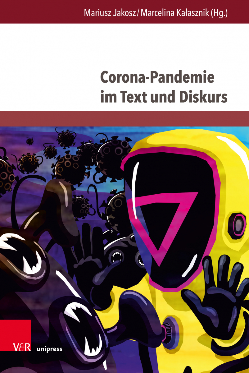 okładka książki pt. „Corona-Pandemie im Text und Diskurs”