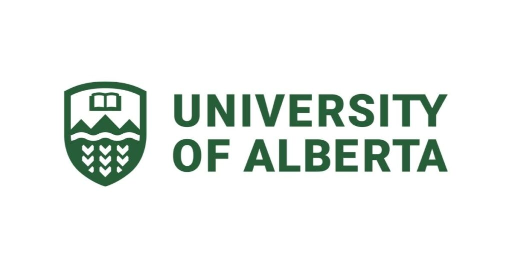 university of alberta logo zielone na białym tle