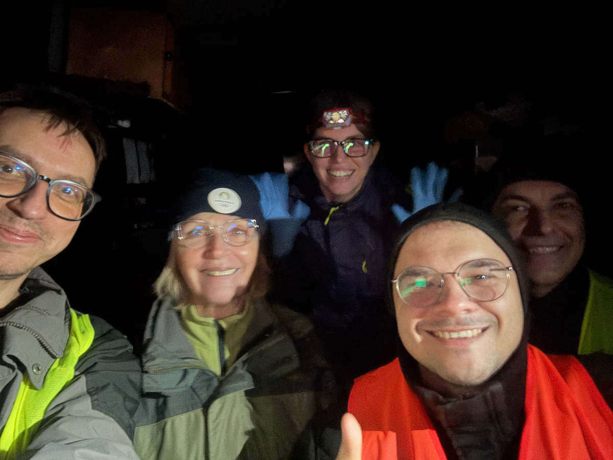 Sampling in the evening Sampling in the evening