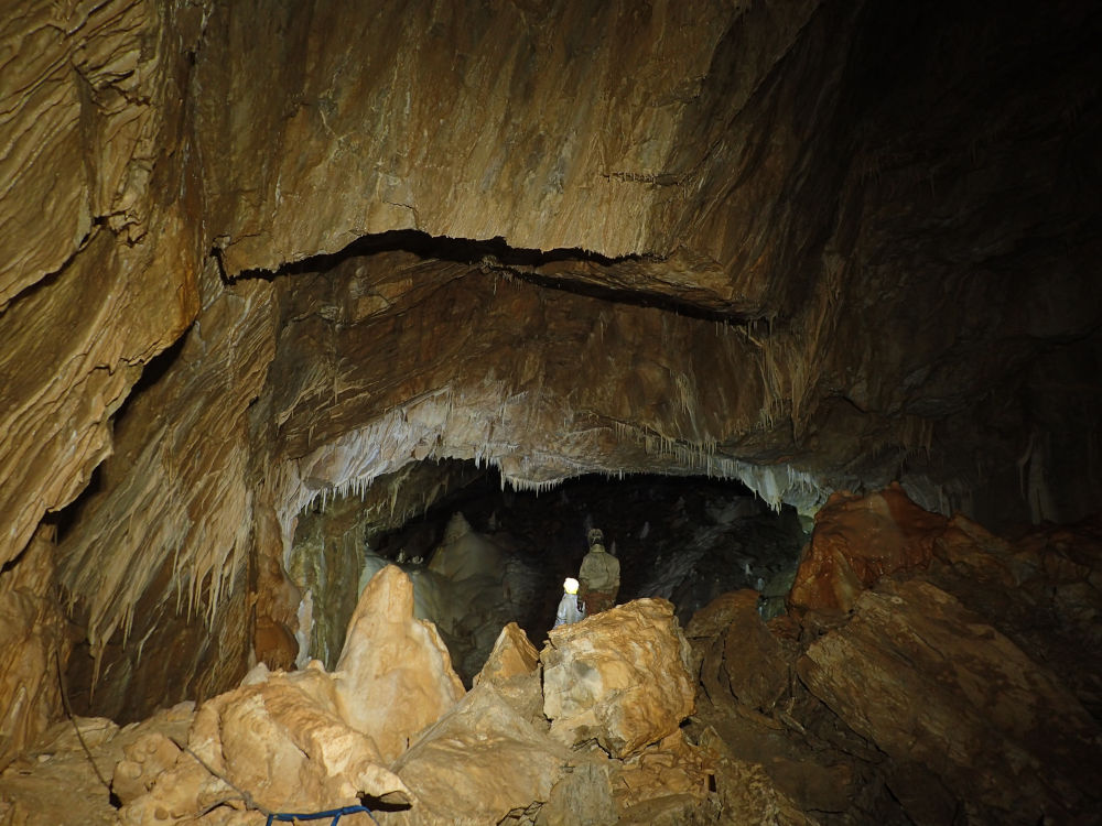 Sala Mastodonta w Jaskini Niedżwiedziej foto. J. Szczygieł