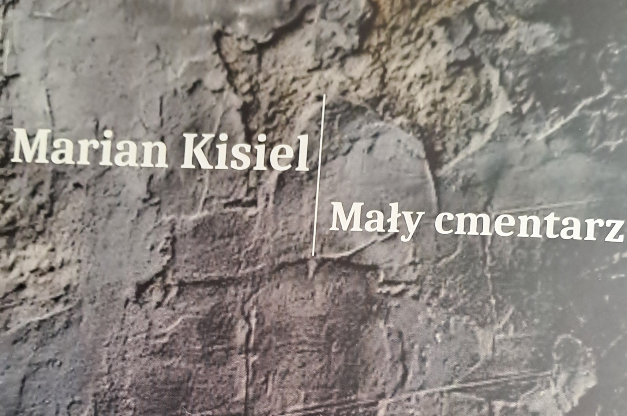 fragment okładki Mały cmentarz Marian Kisiel