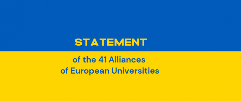 flaga Oświadczenie 41 sojuszy uniwersytetów europejskich