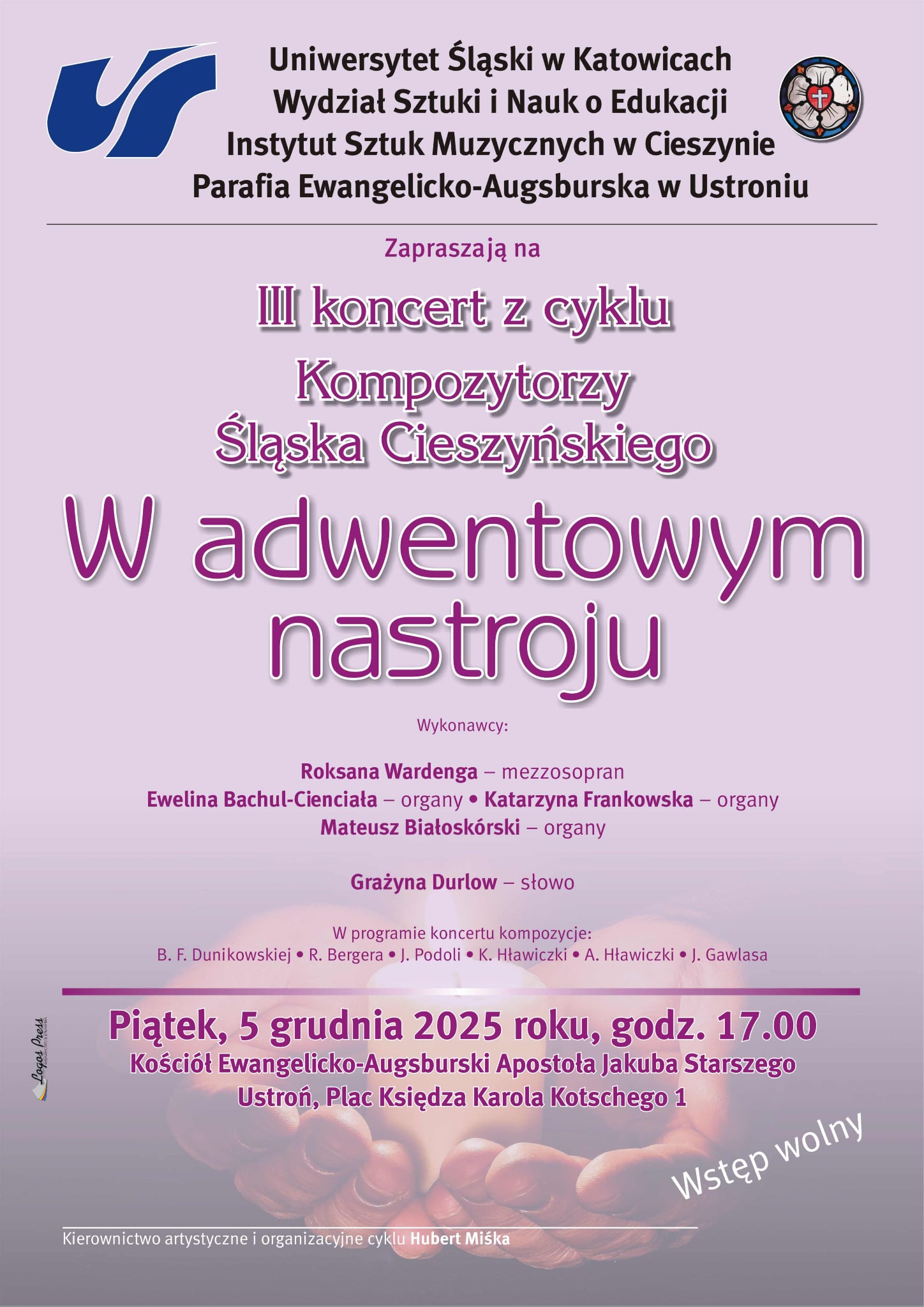 „W adwentowym nastroju”-plakat