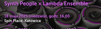 Koncert orkiestr laptopowych-plakat