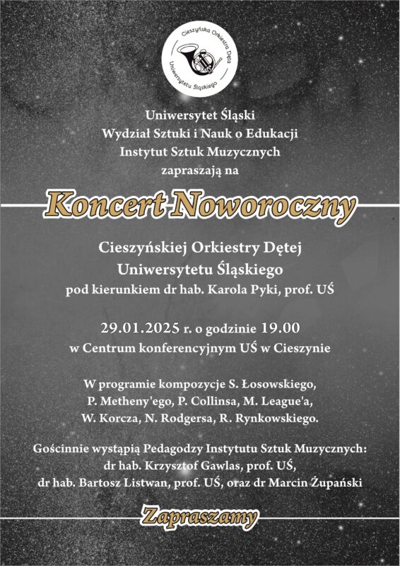 Koncert Noworoczny -plakat