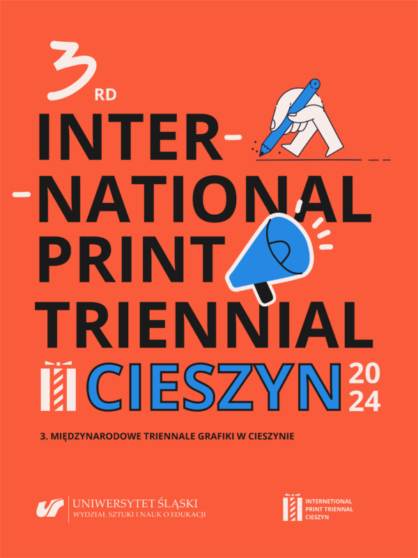 3. MIĘDZYNARODOWE TRIENNALE GRAFIKI W CIESZYNIE 2024-plakat