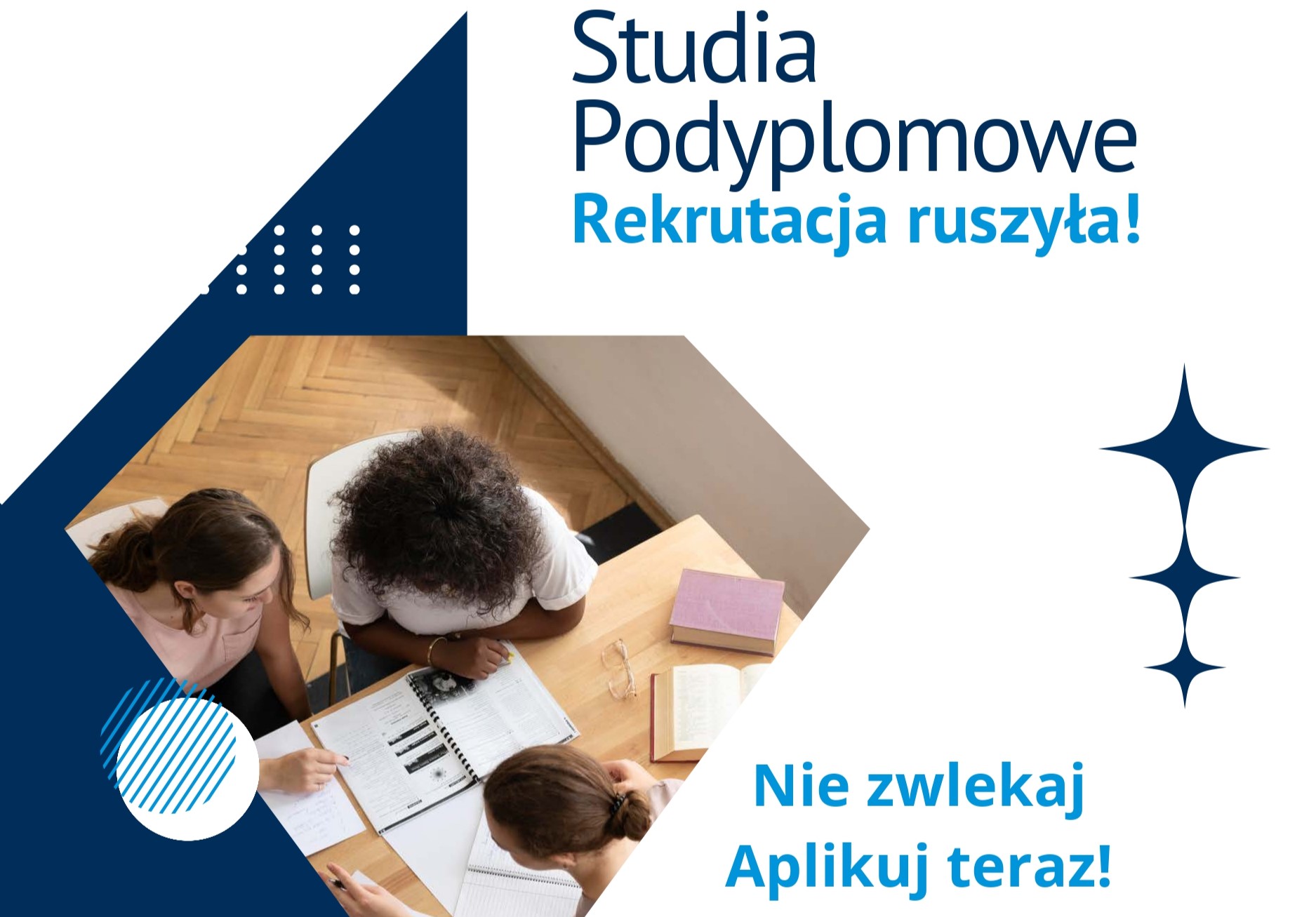 Studia podyplomowe - rekrutacja ruszyła!