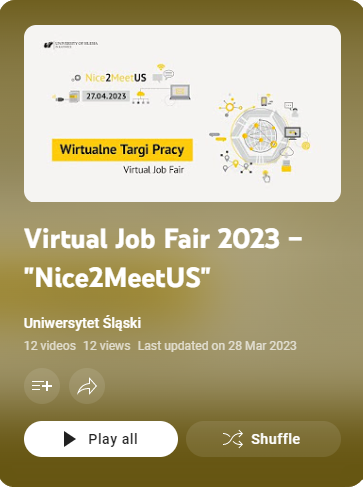 Virtual Job Fair YouTube cover