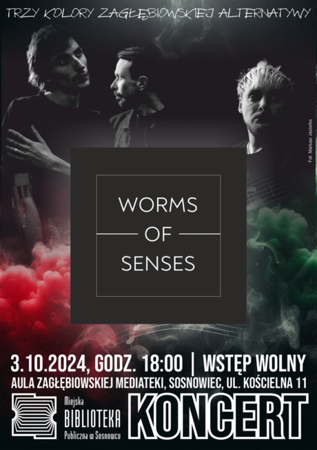 (Polski) Koncert Worms of Senses w Zagłębiowskiej Mediatece