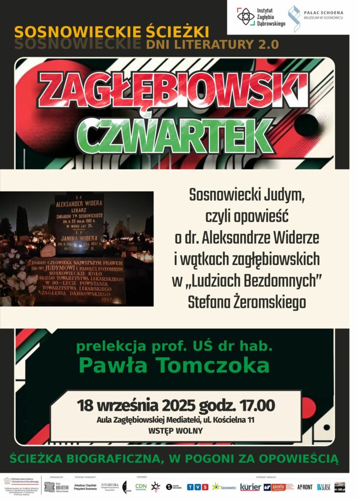Prelekcja dr. hab. prof. UŚ Pawła Tomczoka – Sosnowieckie Ścieżki, czyli Sosnowieckie Dni Literatury 2.0.