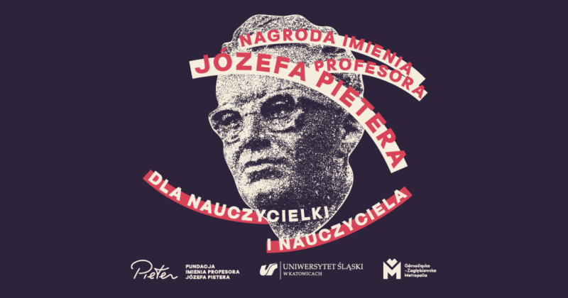 Plakat promujący Nagrodę im. Pietera.