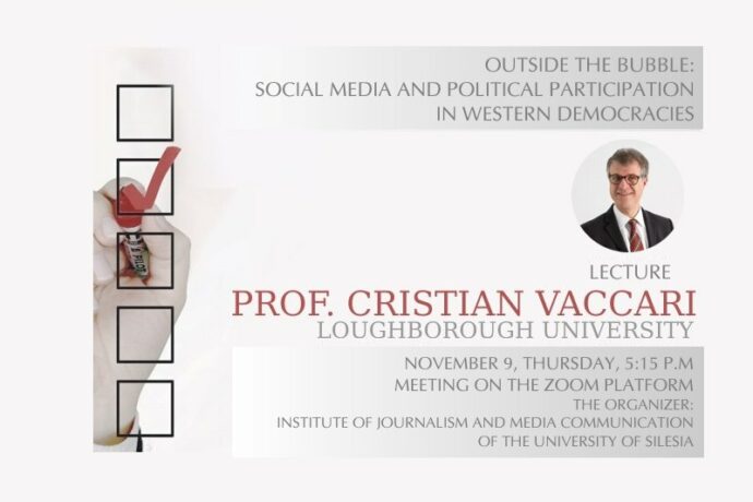 Spotkanie na platformie Zoom z prof. Cristianem Vaccarim