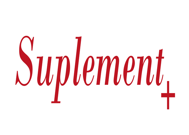 czerwone logo Magazynu „Suplement”