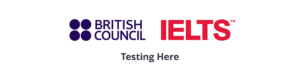 Logo British Council oraz IELTS
