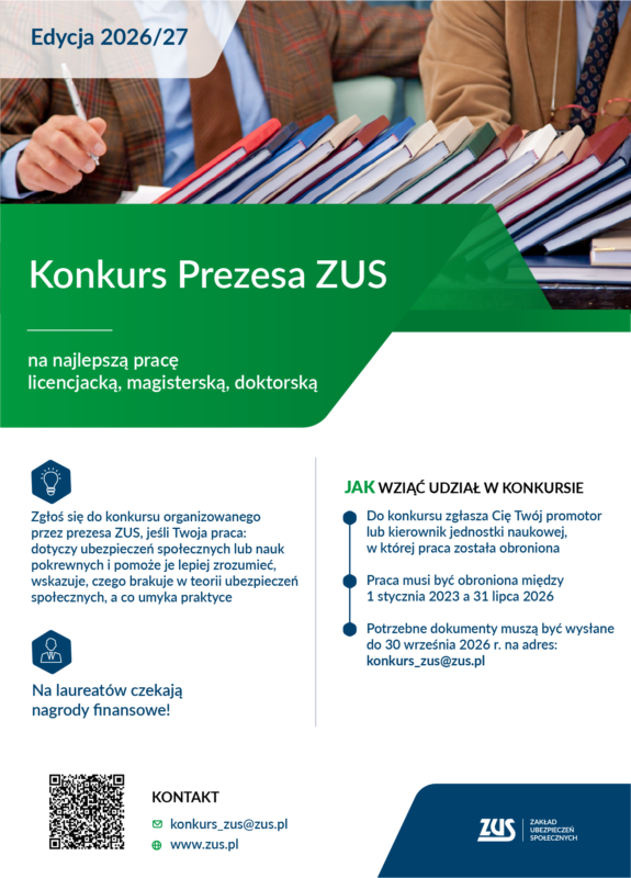 Plakat informacyjny.