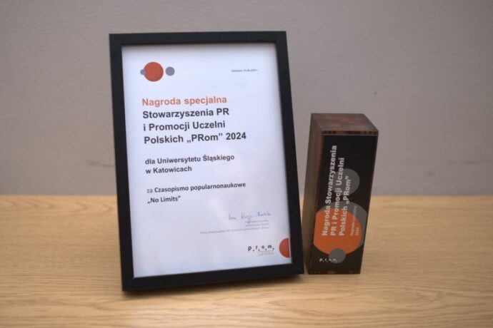 Nagroda specjalna PRom za No Limits - dyplom i statuetka