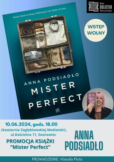 (Polski) Spotkanie z Anną Podsiadło – promocja książki „Mister Perfect”