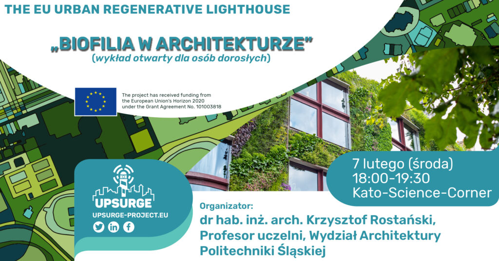(Polski) Otwarty wykład pt. „Biofilia w architekturze”