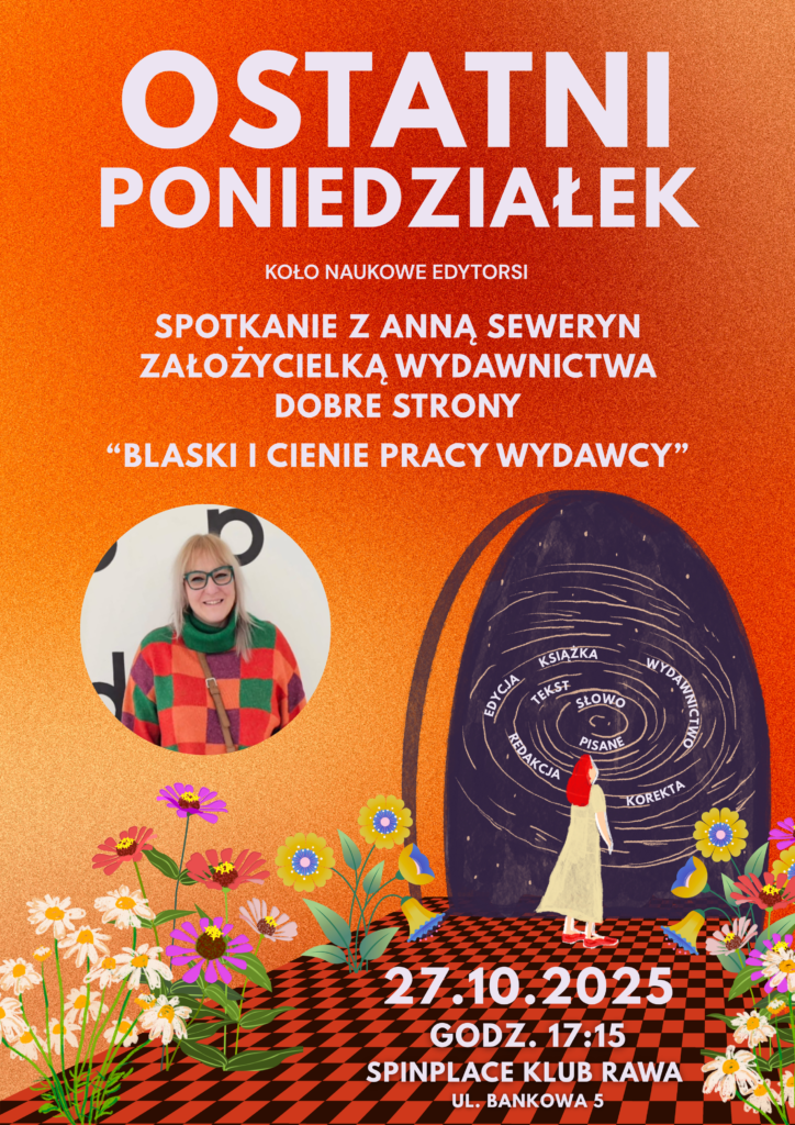 Ostatni Poniedziałek – spotkanie z Anną Seweryn