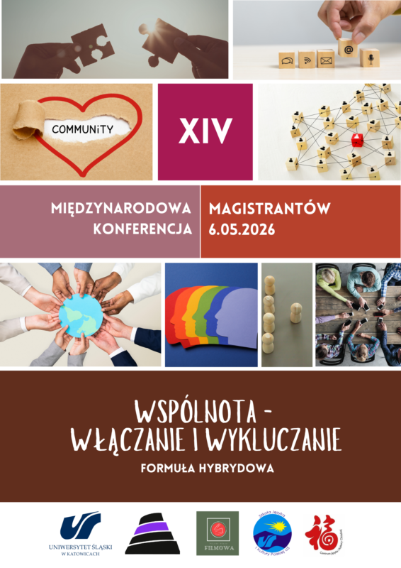 Plakat informacyjny – kolaż zdjęć nawiązujących do tematyki wspólnoty.