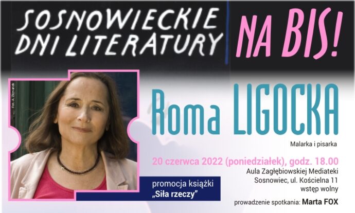 Spotkanie autorskie z pisarką i malarką Romą Ligocką