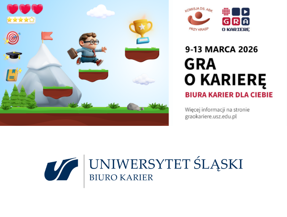 Grafika promująca wydarzenie "Gra o Karierę"