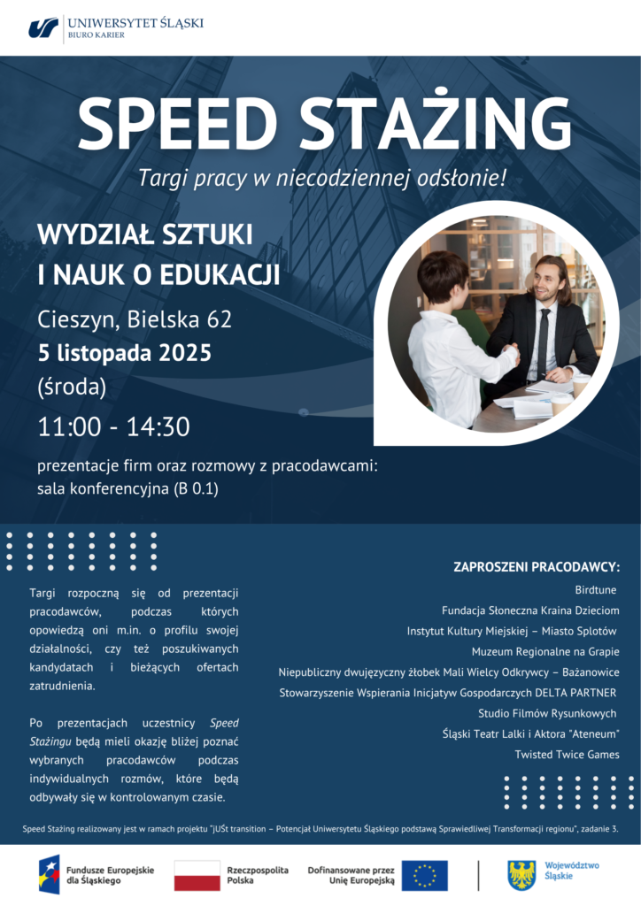 Plakat promujący wydarzenie, wszystkie informacje znajdują się w treści komunikatu.