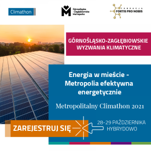 na plakacie znajduje się zdjęcie zachodzącego słońca oraz informacje dot. wydarzenia