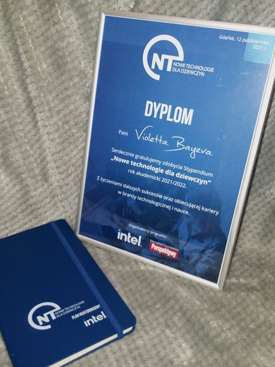Dyplom Violetta Bayewa