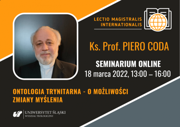 (Polski) Lectio Magistralis Internationalis: webinar ks. prof. Piera Cody