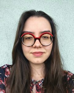 Na zdjęciu studentka: Ewa Achtelik-Zawiła