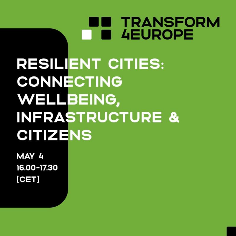 Resilient Cities: Connecting, wellbeing, infrastructure & citizens
