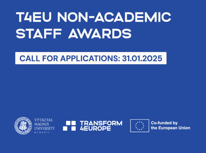 T4EU Non-academic staff awards