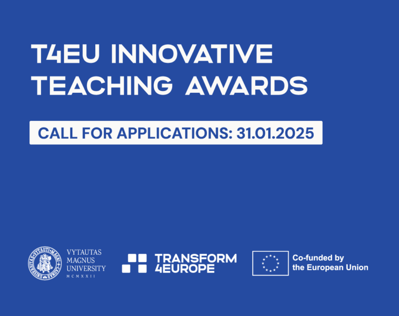 T4EU innovative teaching awards