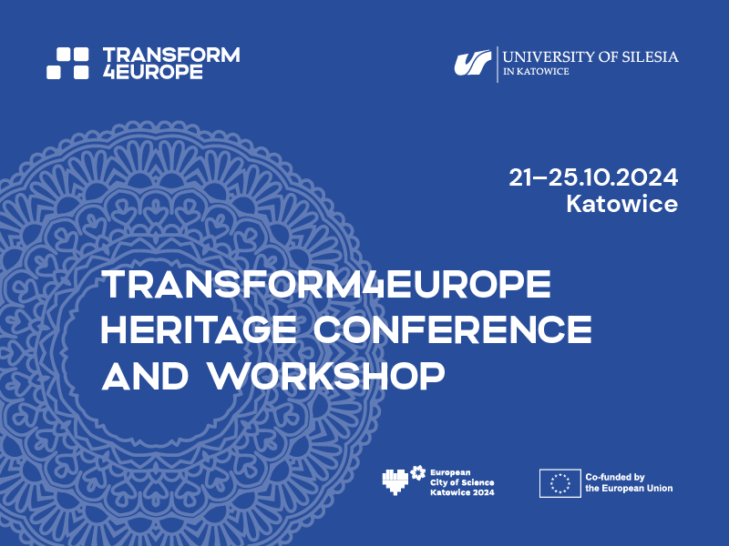 grafika promująca Transform4Europe Annual Heritage Conference