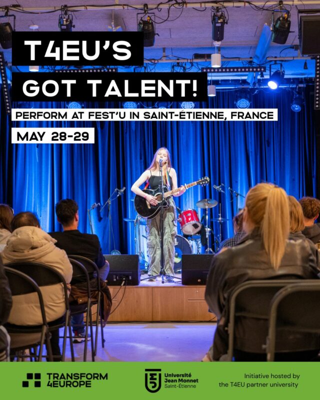 grafika promująca T4EU's got talent!