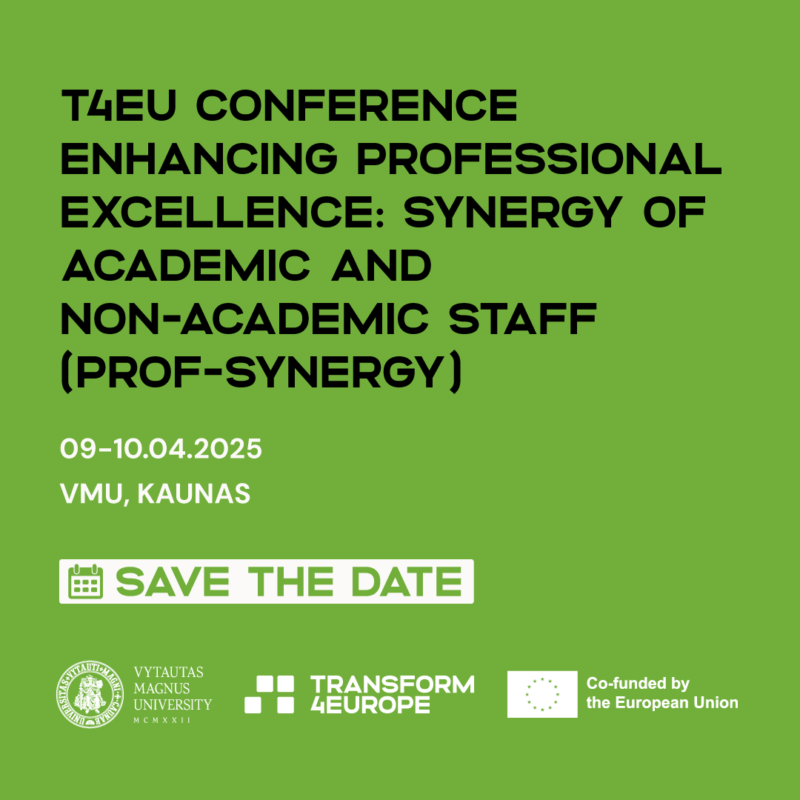 grafika promująca konferencję T4EU PROF-SYNERGY