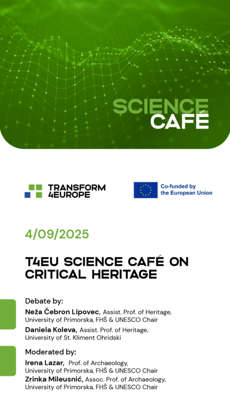 Grafika wydarzenia Science Cafe