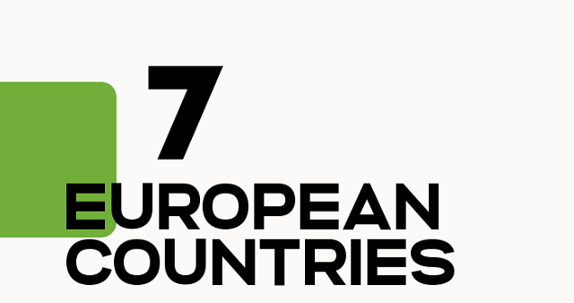 7 European countries