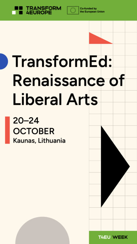 Grafika T4EU Week w Kownie - 20-24 paździenika