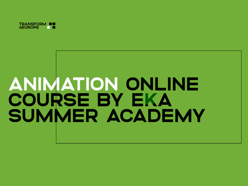 Napis: Animation Online Course by EKA Summer Academy